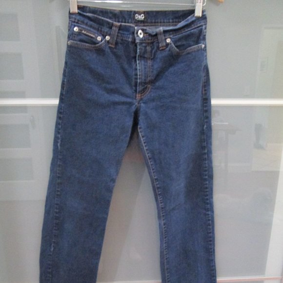 Vintage Dolce & Gabbana D&G Mid-Rise Boot Cut Jeans - Picture 1 of 8